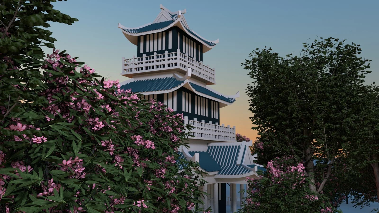 C4D · 建模与动态练习 — 期末作业c4d