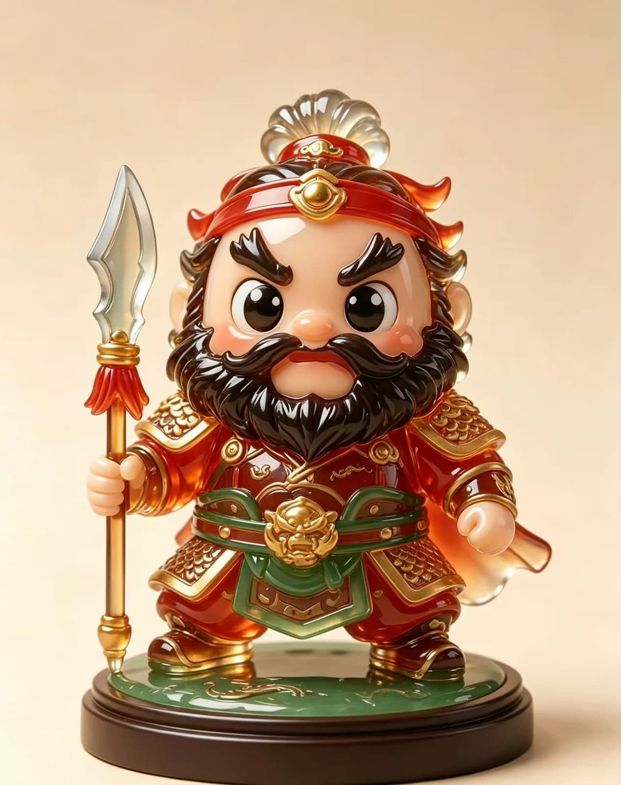 文创产品与角色设计 — 张飞正面